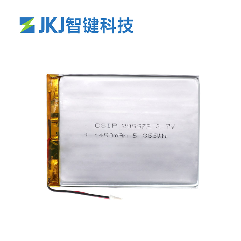 295572 1450mAh 便攜式軟包聚合物鋰電池防水批發現貨工廠量大價格從優-智鍵科技有限公司